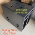 Vỏ sub hầm đơn 50cm mẫu BOOM TẤN