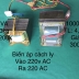 Biến áp amply, biến áp cách ly 