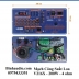 MẠCH LOA KÉO V216X,CÓ REVERB, NGUỒN XUYẾN,