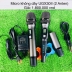 MICPRO KHÔNG DÂY SÓNG UHF UGX30II (2 ANTEN)
